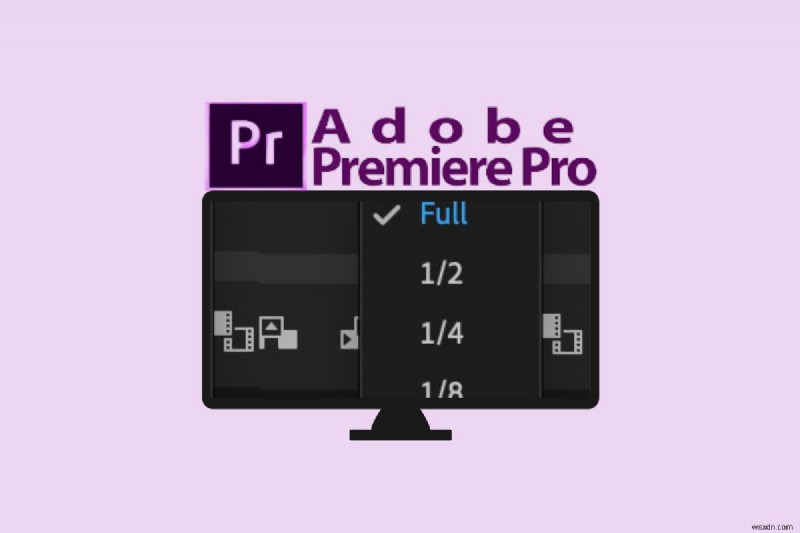 Premiere Proで1/8再生解像度がグレーアウトする原因と10の解決策