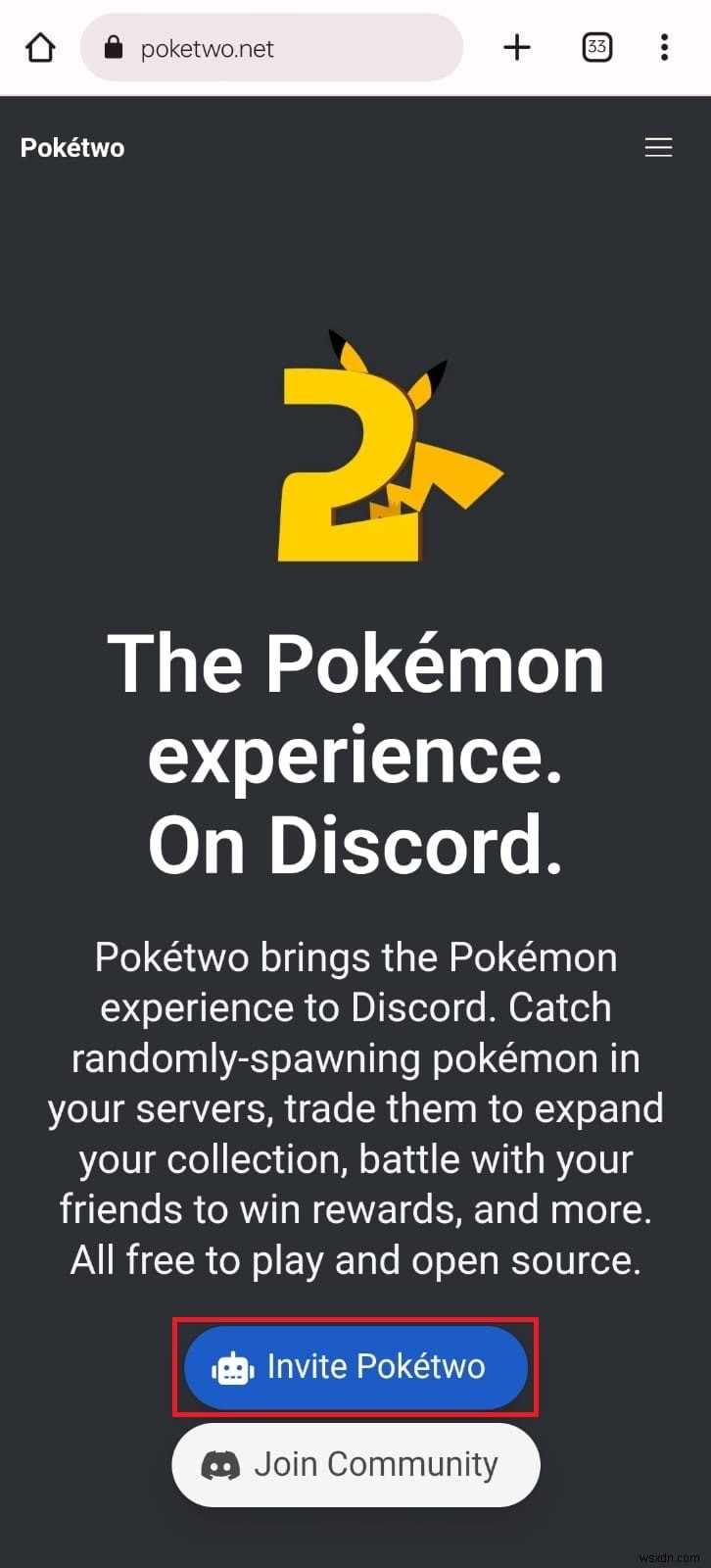 PokétwoボットをDiscordサーバーに追加する方法:ステップバイステップ完全ガイド