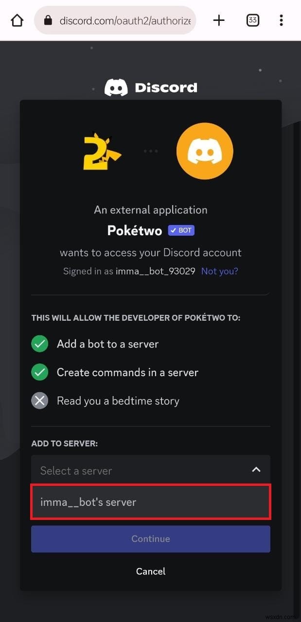 PokétwoボットをDiscordサーバーに追加する方法:ステップバイステップ完全ガイド