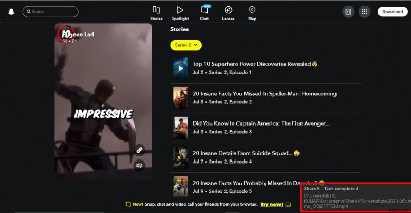 Snapchatストーリーの保存方法：Android・PC対応のステップバイステップガイド