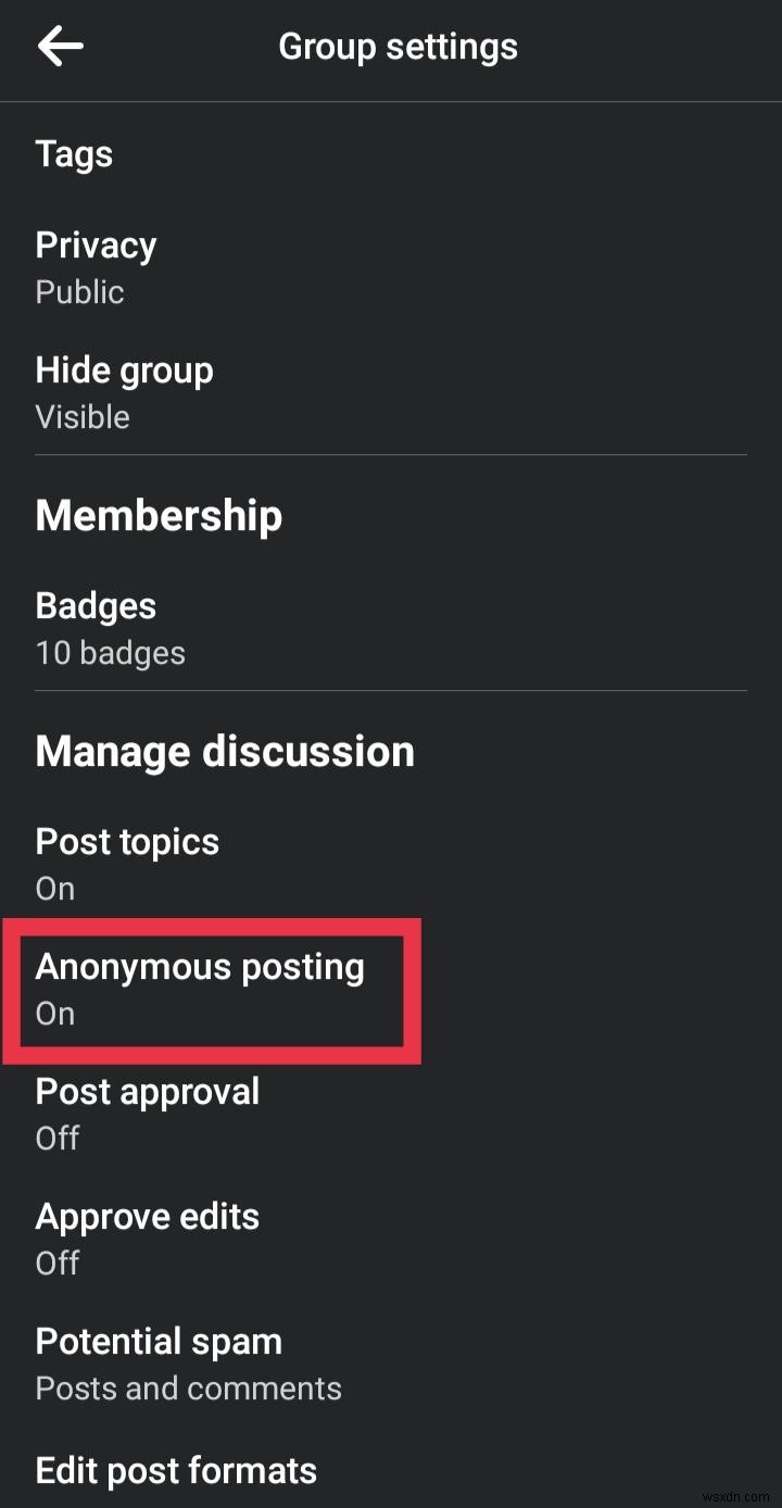 【Android】Facebookグループで匿名投稿を有効にする方法|初心者向けステップバイステップガイド