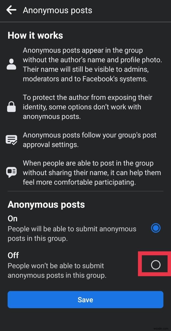 【Android】Facebookグループで匿名投稿を有効にする方法|初心者向けステップバイステップガイド