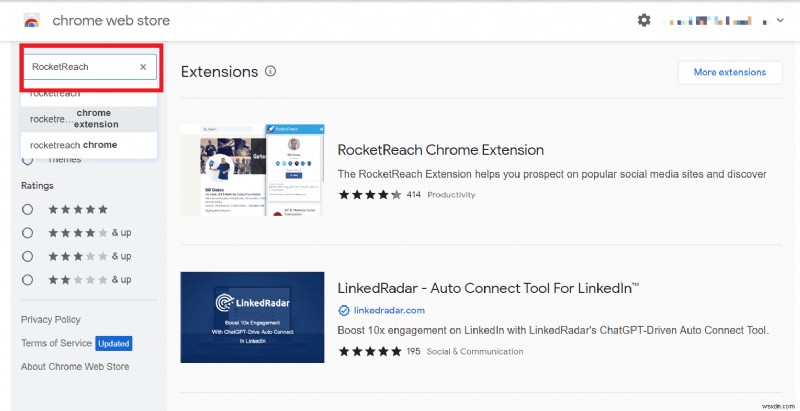 RocketReach Chrome拡張機能のダウンロード方法:ビジネスアウトリーチを簡単に強化する