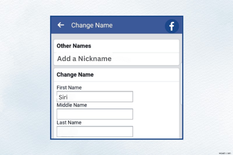 Facebookのプロフィールにニックネームを追加する方法!Android・PC別ステップガイド