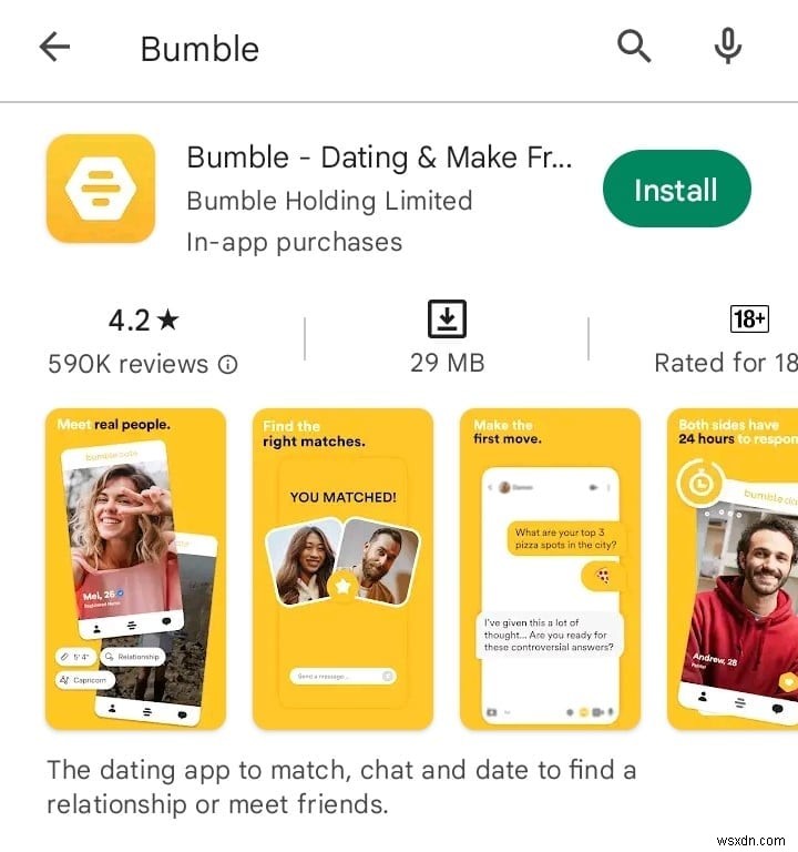 BumbleのBeeline（ビーライン）が消えた・表示されないときの対処法6選