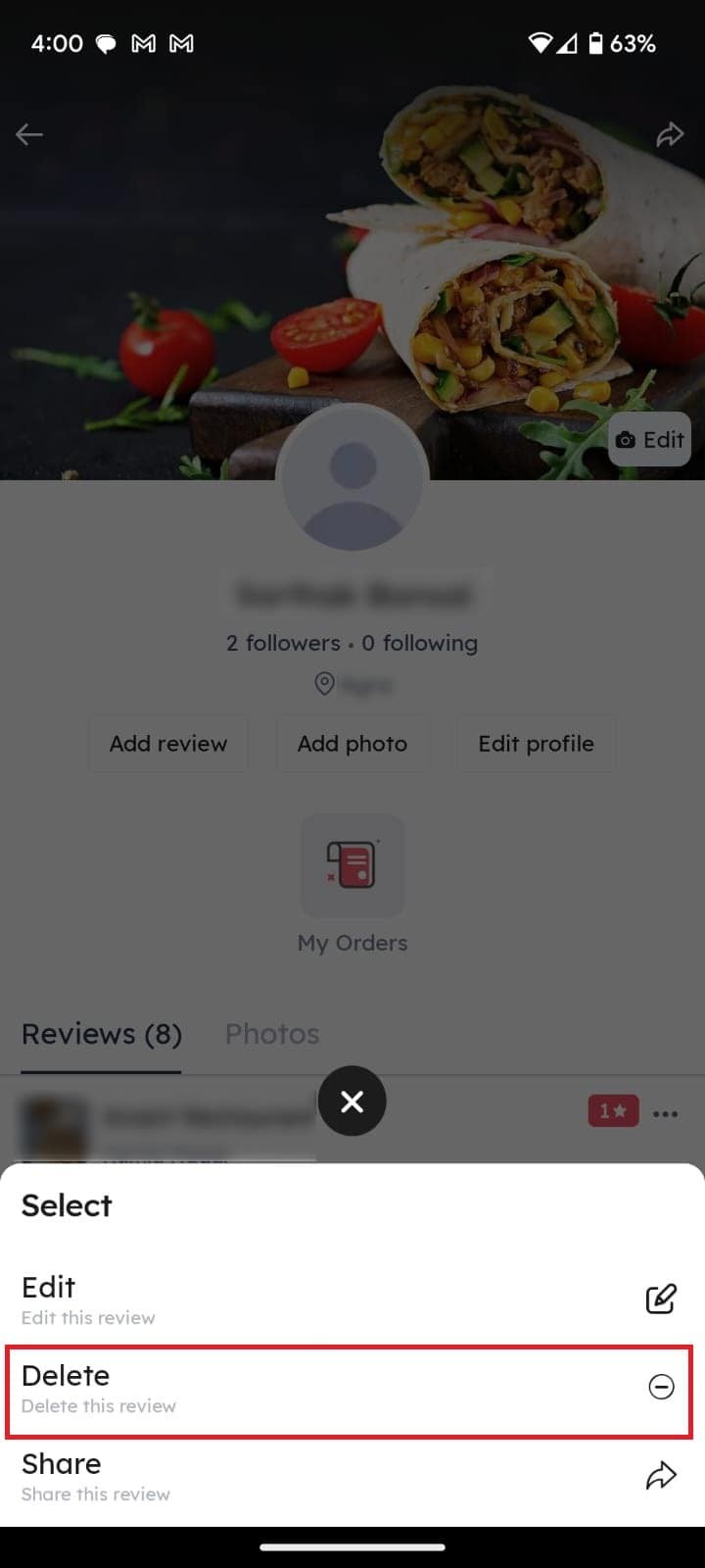 Zomatoでチャットを削除する方法|プライバシー保護のためのステップバイステップガイド