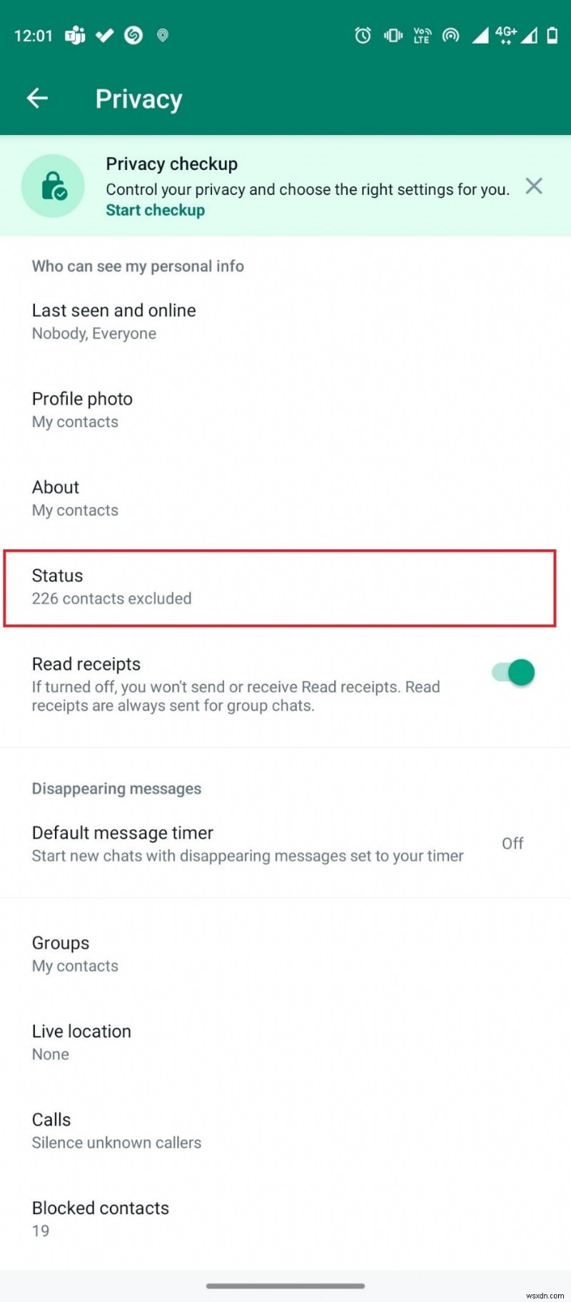WhatsAppステータスのプライバシー設定をマスター!特定の人だけに表示・非表示にする方法(Android)