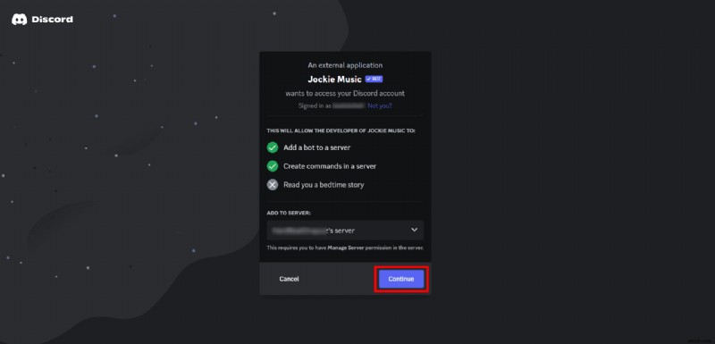 Jockie Music BotをDiscordサーバーに追加する方法【ステップバイステップ完全ガイド】