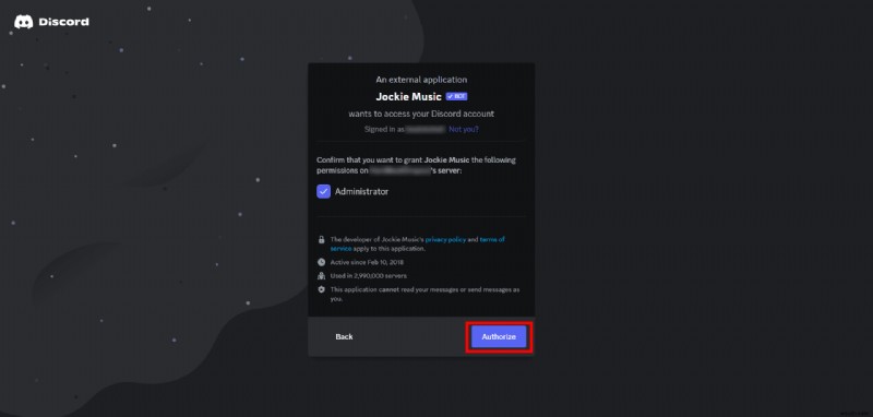 Jockie Music BotをDiscordサーバーに追加する方法【ステップバイステップ完全ガイド】