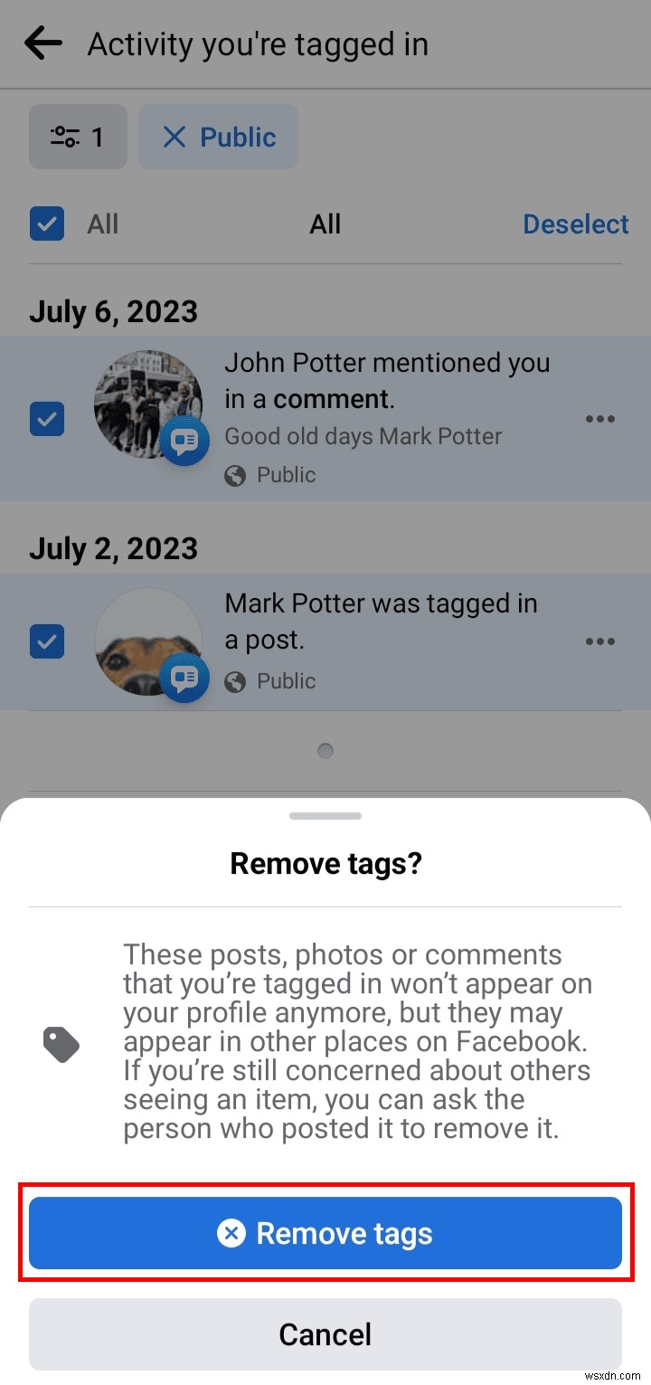 Facebookのコメントタグを簡単に外す方法!PC・Android対応ステップバイステップガイド