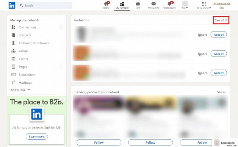 LinkedInの保留中の招待を確認する方法!PC・スマホ別にわかりやすく解説