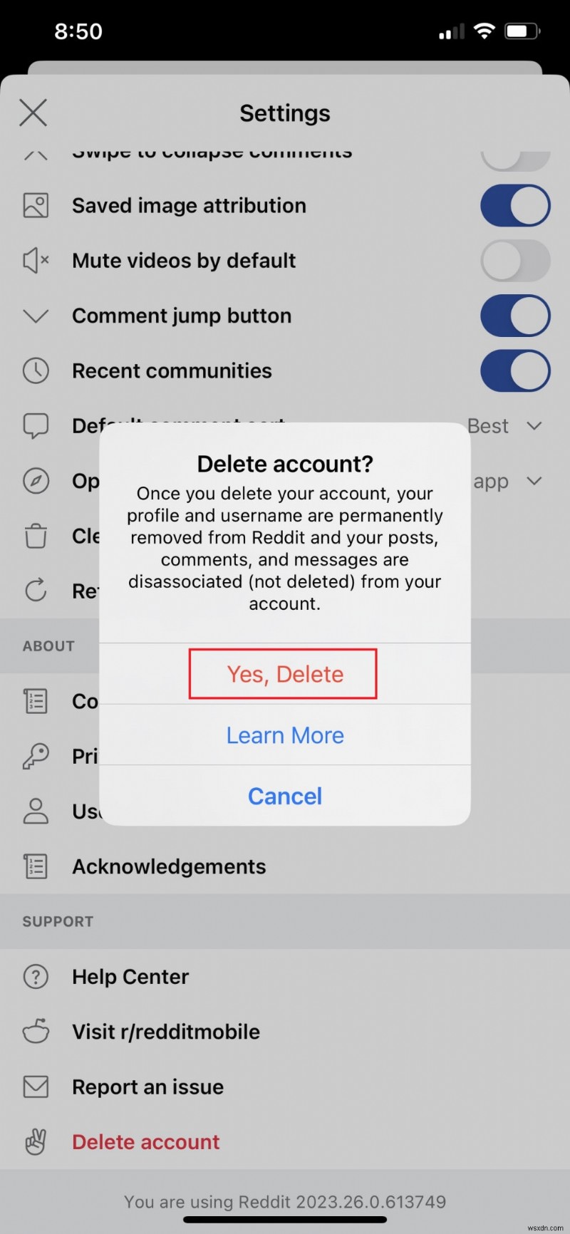 iPhoneでRedditアカウントを削除する方法｜アプリ・ブラウザ別の安全な手順を解説