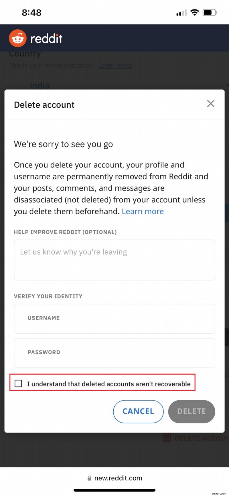 iPhoneでRedditアカウントを削除する方法｜アプリ・ブラウザ別の安全な手順を解説