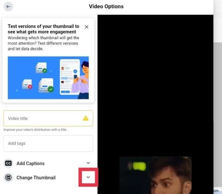 Facebook動画にカスタムサムネイルを設定する方法【初心者向けステップバイステップガイド】