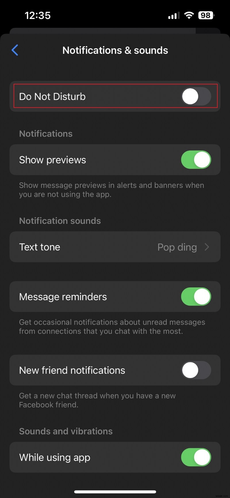 iPhoneでFacebook Messengerの通知音をオフにする方法|初心者向けステップバイステップガイド