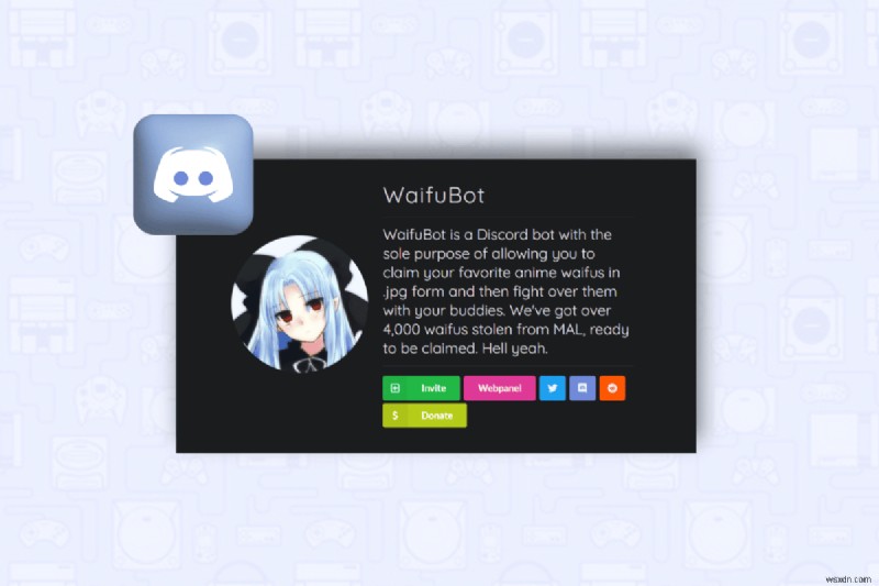DiscordにWaifu Botを追加する完全ガイド|アニメ好きのサーバーをもっと盛り上げよう
