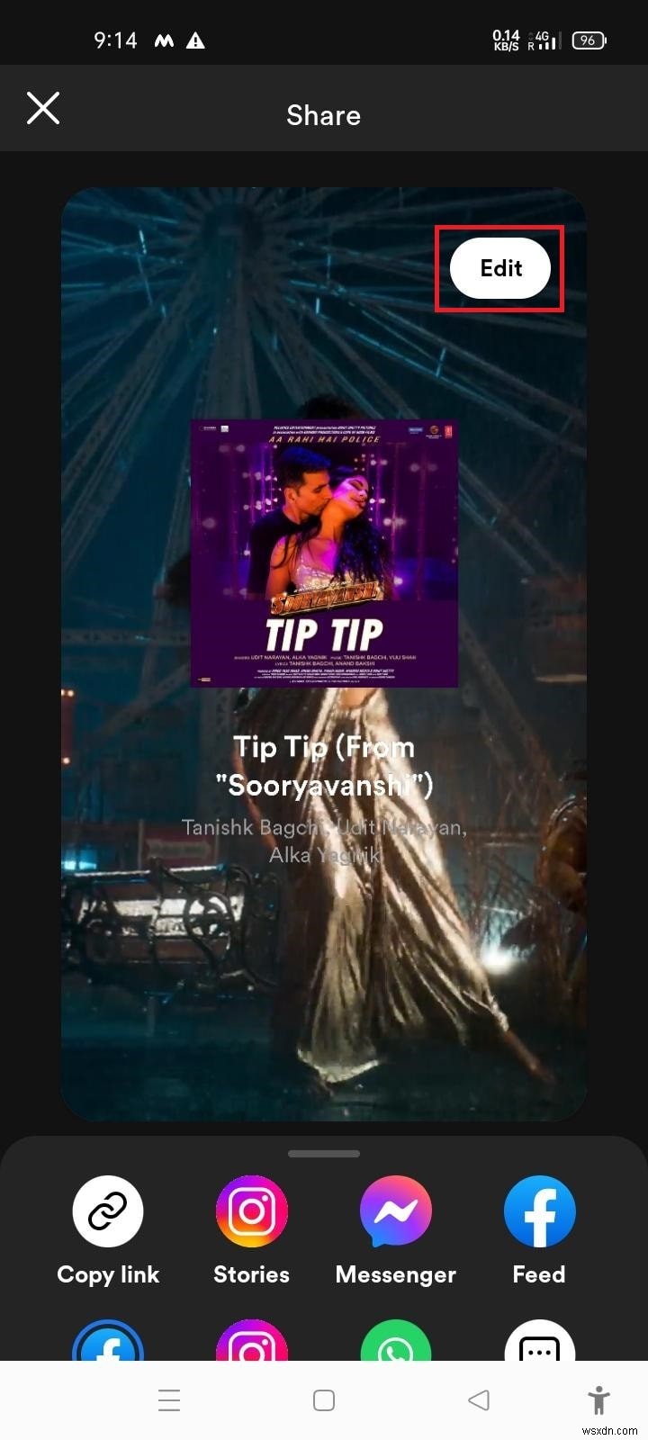 Spotifyの曲をカスタム背景付きでInstagramストーリーに共有する方法|初心者向け簡単ガイド