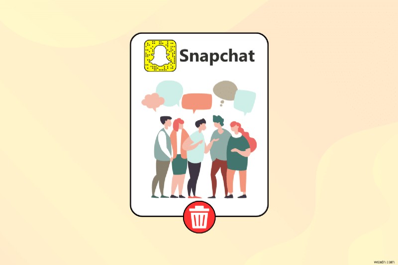 Snapchatのグループチャットを簡単に削除する方法|初心者向けステップバイステップガイド