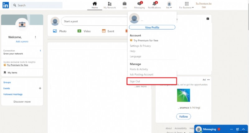 LinkedIn(リンクトイン)から安全にログアウトする方法:初心者向けステップバイステップガイド