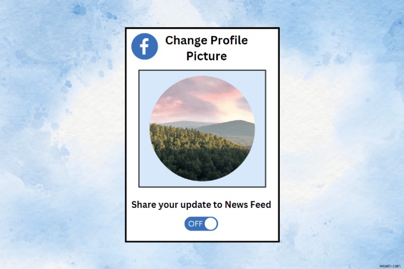 Facebookのプロフィール写真を通知なしで静かに変更する方法|ニュースフィードへの投稿は不要