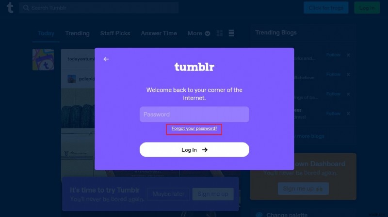 古いTumblrアカウントを復元する方法|パスワードリセットの簡単ガイド