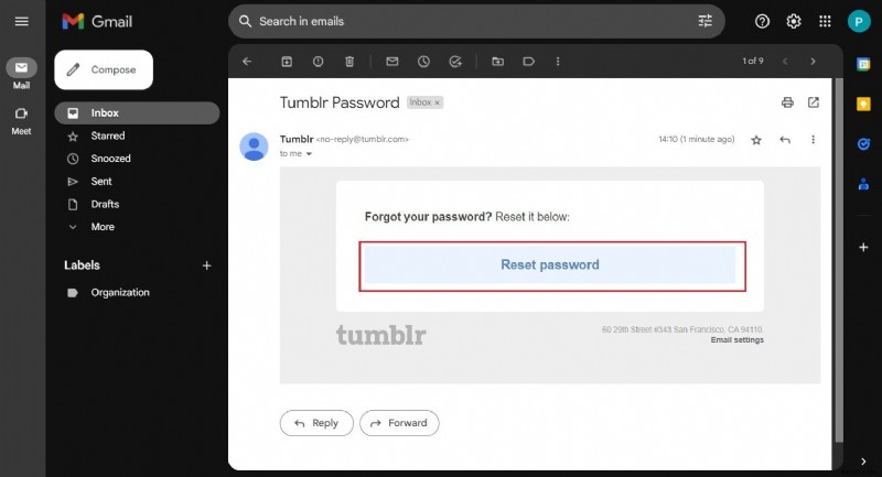 古いTumblrアカウントを復元する方法|パスワードリセットの簡単ガイド