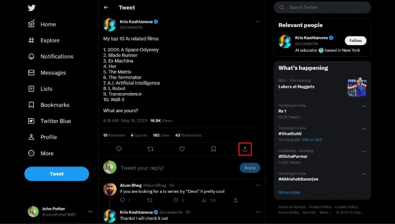 返信にツイートを引用して埋め込む方法|リーチを最大化するテクニック