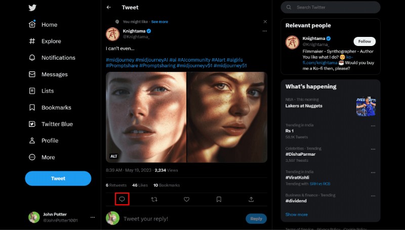 返信にツイートを引用して埋め込む方法|リーチを最大化するテクニック