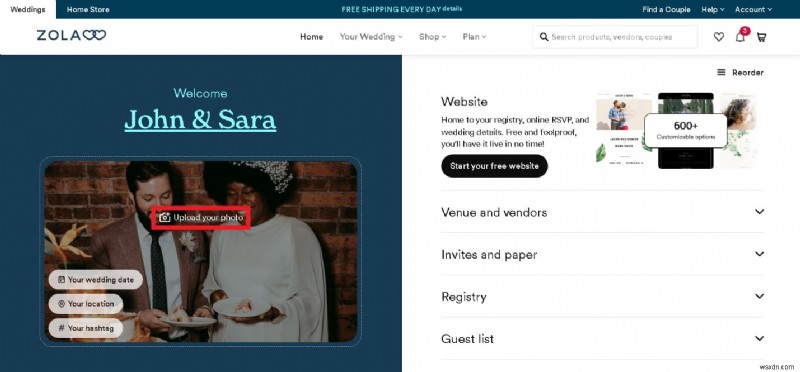 Zolaウェディングサイトの編集方法を完全解説!初心者向けステップバイステップガイド