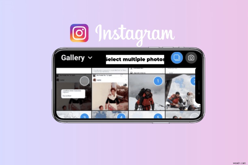 Instagramで横位置写真と縦位置写真を1つの投稿に混在させる方法|ステップバイステップガイド