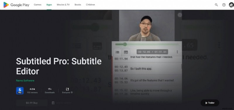 Android向け動画字幕アプリおすすめ18選｜視聴体験をもっと快適に