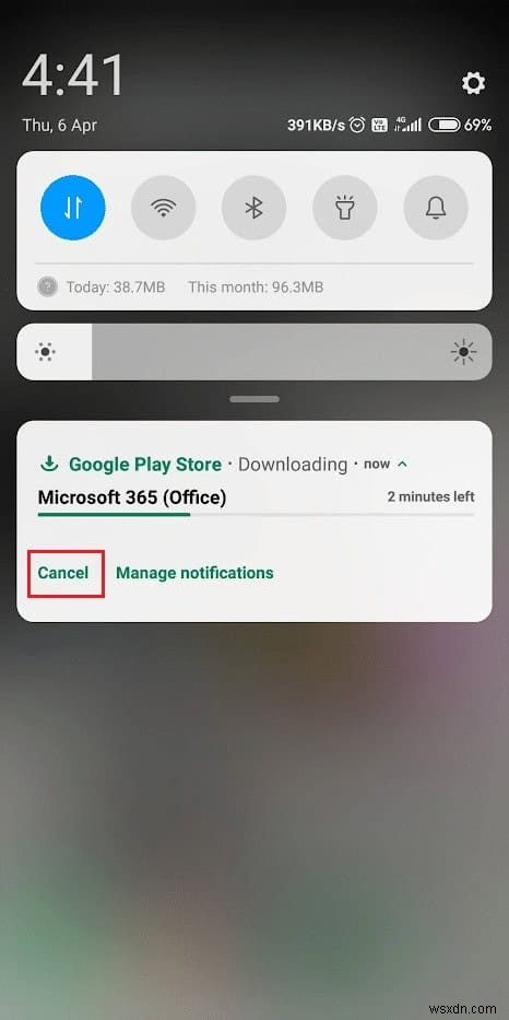 【Android】Chromeでファイルのダウンロードを停止・キャンセルする方法