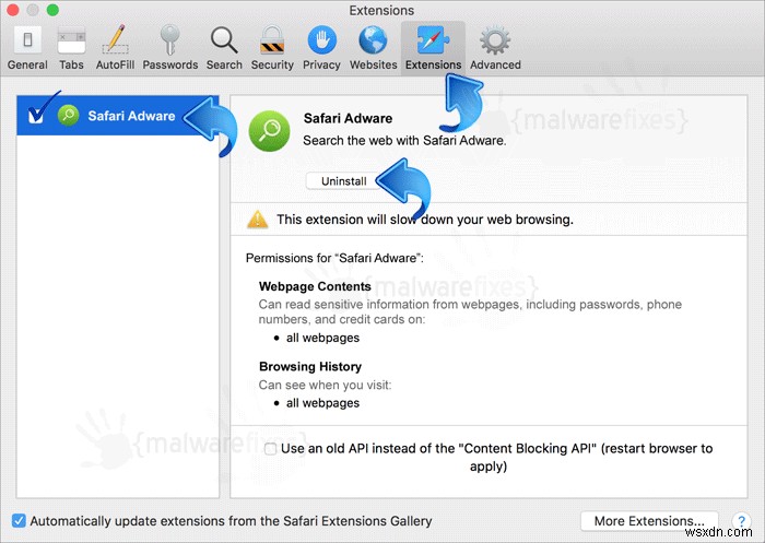 Mac の Safari からアドウェアを完全に削除する方法【初心者向けステップバイステップガイド】