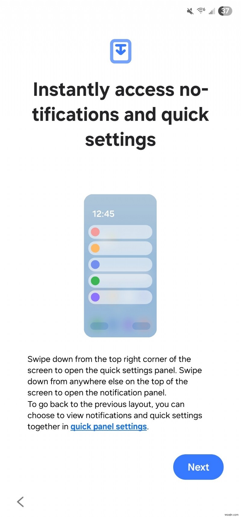 One UI 7の分割通知パネルにうんざりしていませんか?簡単な手順で元の統合表示に戻す方法