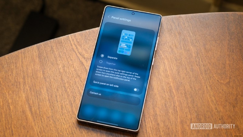 【Galaxy S25】One UI 7で分離された通知とクイック設定を元に戻す方法