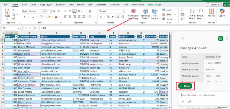 ExcelのデータクレンジングをCopilotで劇的に効率化:ワンクリックで解決できる7つのよくある問題
