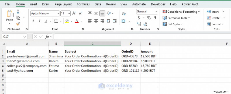 Excelメールジェネレーター:VBAでOutlookの個別対応メールを自動化する完全ガイド