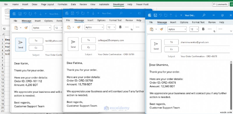 Excelメールジェネレーター:VBAでOutlookの個別対応メールを自動化する完全ガイド