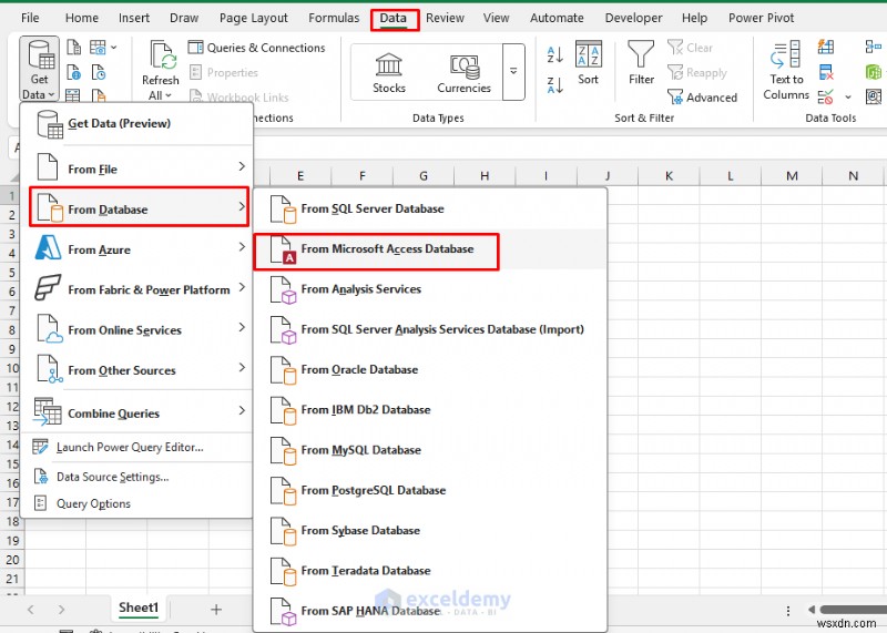 ステップバイステップ解説：Microsoft Access のデータを Excel にインポートする方法
