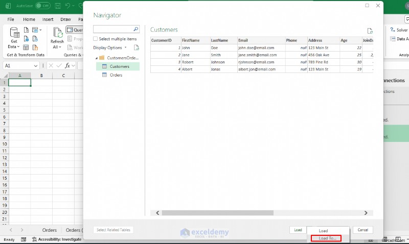 ステップバイステップ解説：Microsoft Access のデータを Excel にインポートする方法