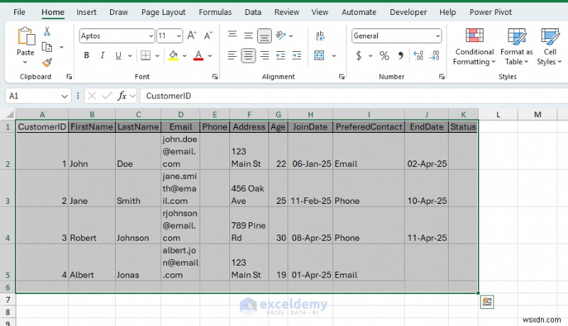 ステップバイステップ解説：Microsoft Access のデータを Excel にインポートする方法