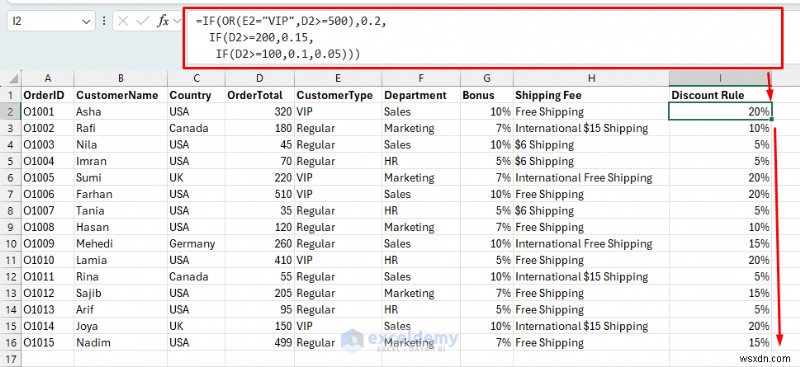 ExcelのネストされたIF関数をマスター:1つのセルで複数条件を判定する方法