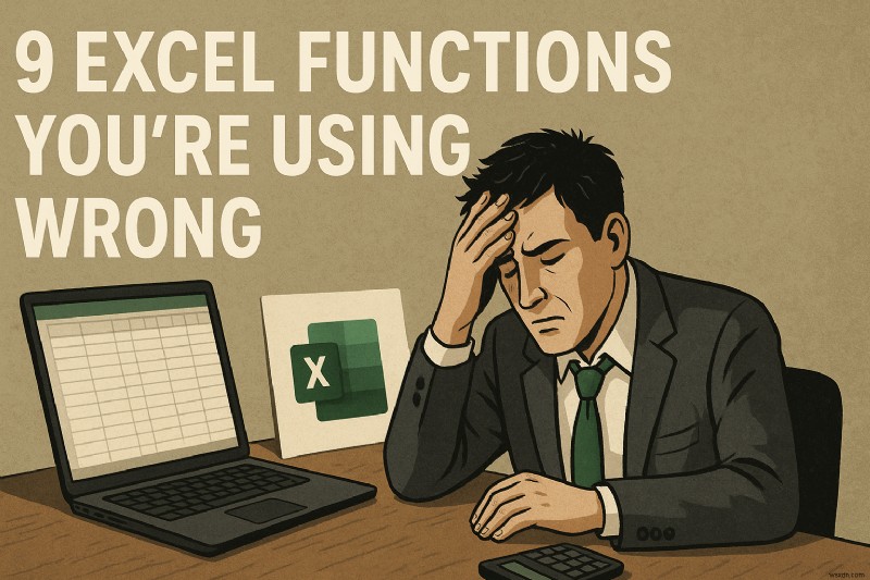 Excel関数でよくある9つの間違いとその修正方法を徹底解説