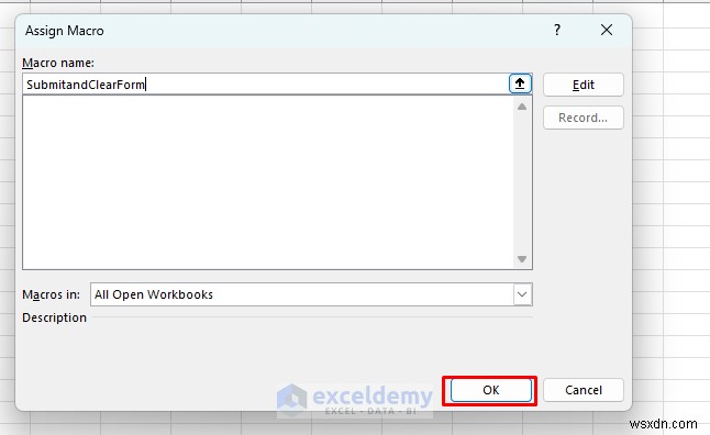 VBAと名前付き範囲を活用して、入力後に自動でクリアされるExcelフォームを作成する方法