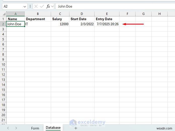 VBAと名前付き範囲を活用して、入力後に自動でクリアされるExcelフォームを作成する方法
