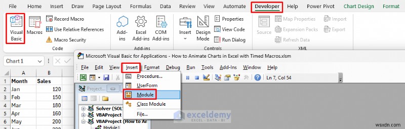時限マクロでExcelグラフをアニメーション化する方法|初心者向けステップバイステップガイド