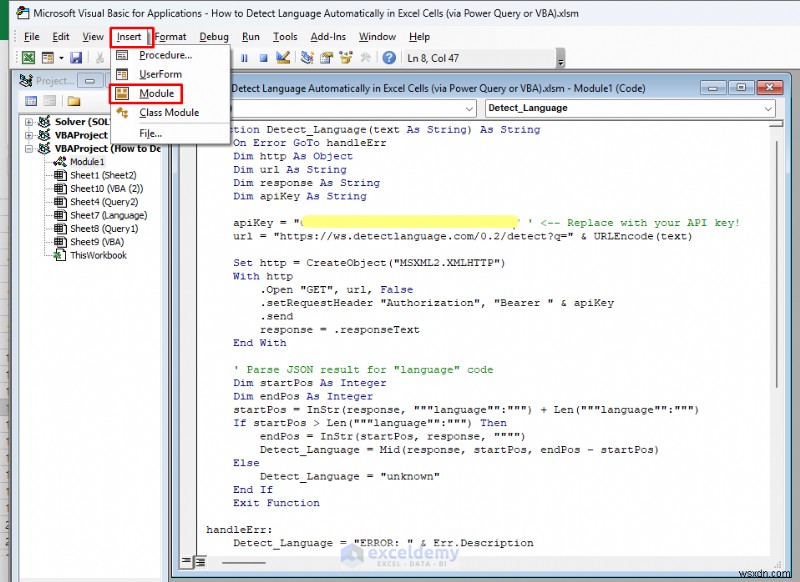 【保存版】Power QueryとVBAでExcelセルの言語を自動検出する完全ガイド