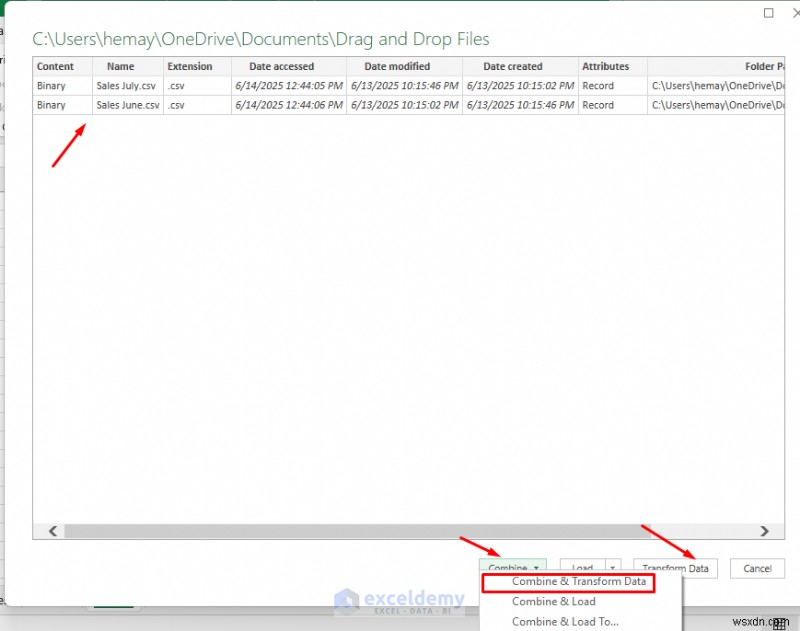 Power Queryで実現!Excelにドラッグ&ドロップでファイルを自動取り込む方法