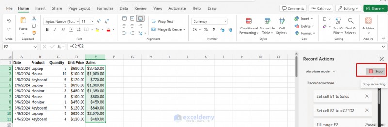 生産性向上ガイド:Office スクリプトで Excel Online のワークフローを自動化する方法