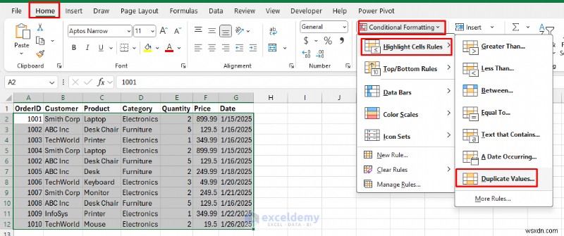 整合性を維持しながらExcelの重複データを削除する8つの実証済みの方法